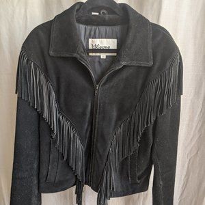 Wilsons Suede Fringe Jacket